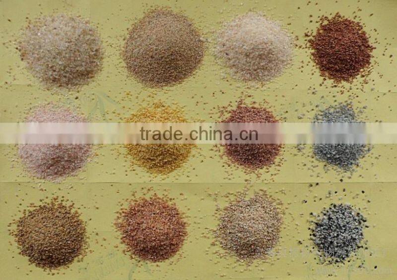 sand color for raw material