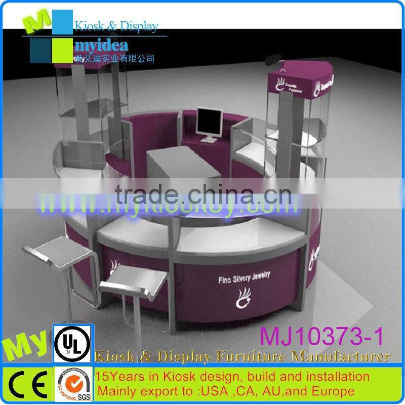 Ivory White Luxury design jewelry shop design/jewelry showcounter design
