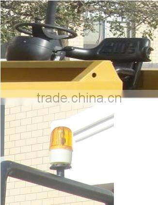 3ton site truck dumper with turning rotary bucket,1.5cbm capacity