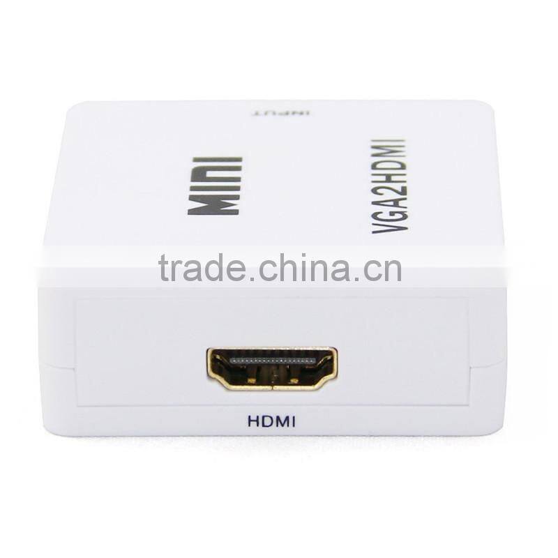 Full 1080P audio vga to hdmi converter cable