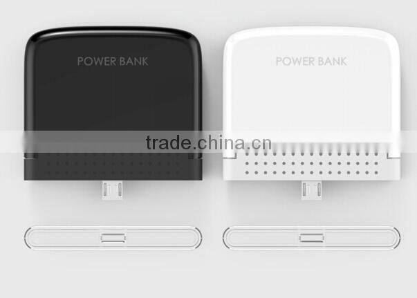 2016 Hot universal portable power bank one time use power bank 1000mah