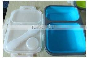 silicone foldable lunch box