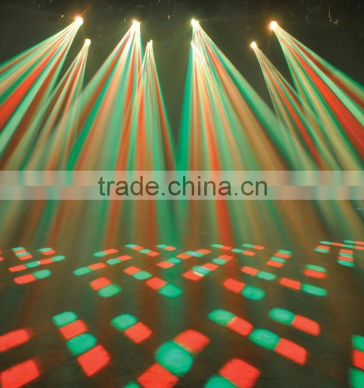 12PCS 10W 4 IN 1 LED Flower Moving Head Beam Stage Light