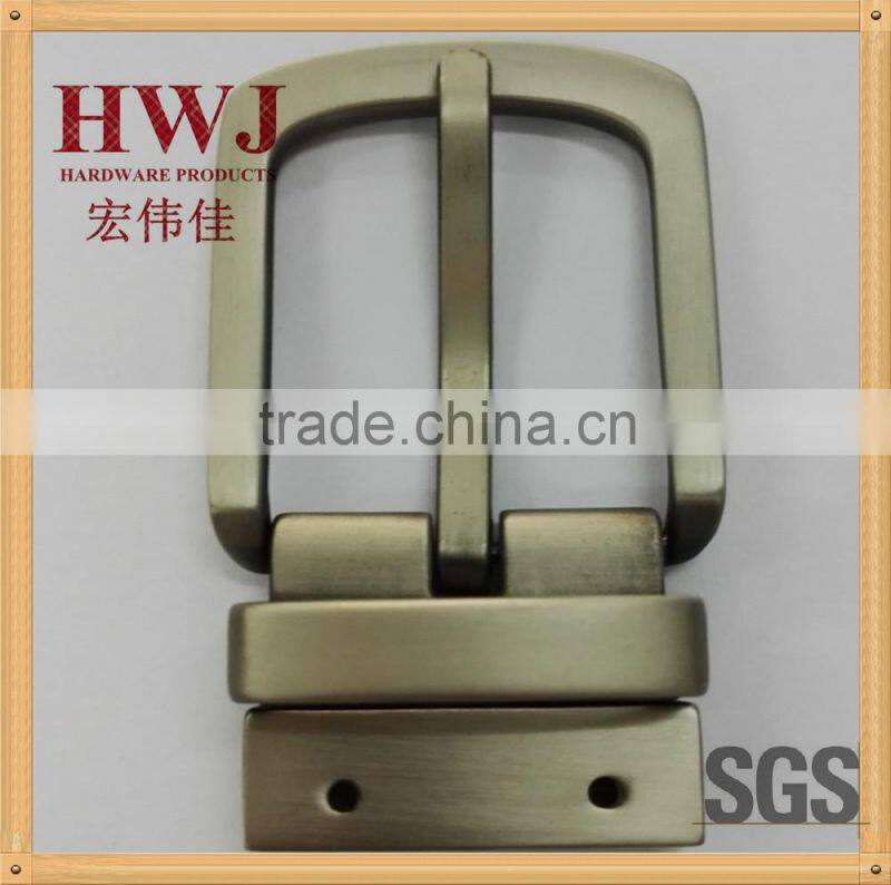 Fashion reversible twist alloy belt buckle