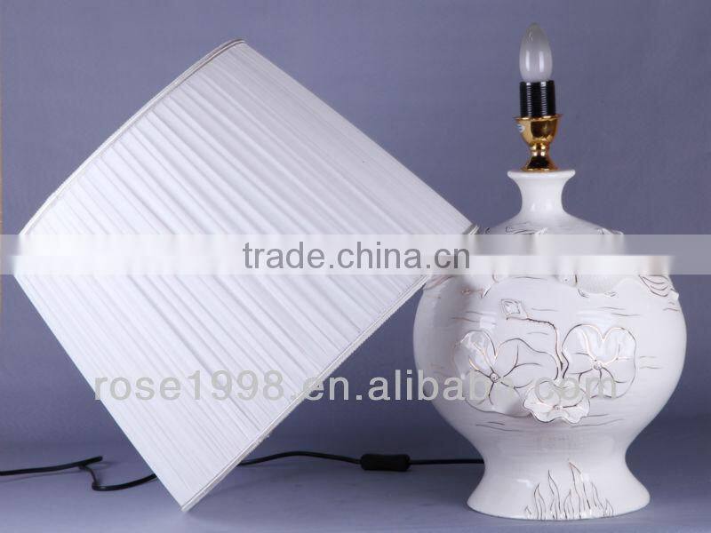 modern nightstand table lamps in white color