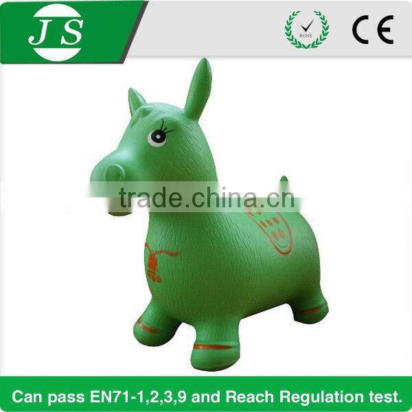 Attractive new style colorful jumping toy horse