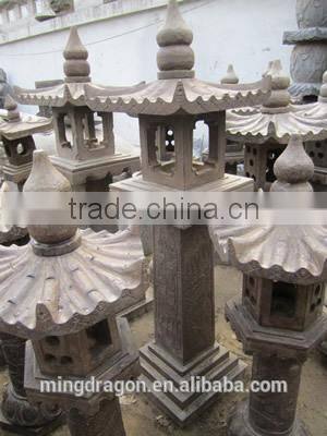 Chinese antique garden stone tower