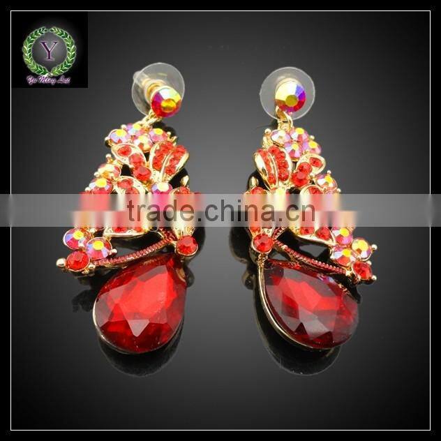 2016 New Arrival African Gold Plated Jewelry set which for Wedding jewelry set Match Clothes KHK884