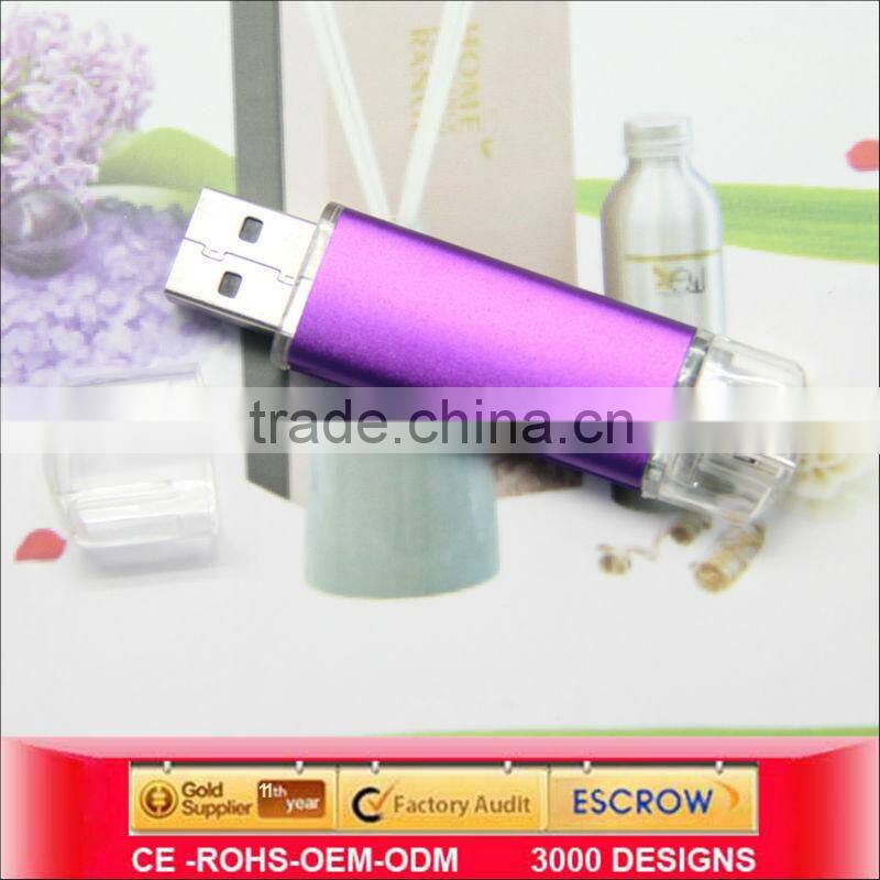 2014 New Products Otg Usb Flash Drive For Andriod Mobile Phone