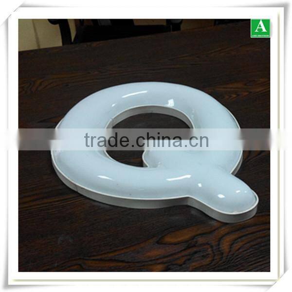 Vacuum form PMMA advertising display light box