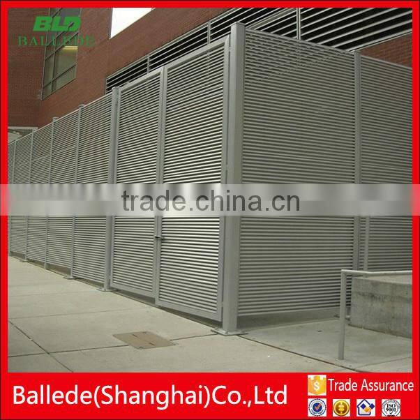 prefabricated modern type aluminum cast fence