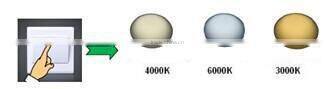 2015 led downlight cct change by switch