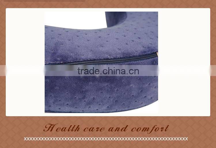 comfortable portable amazinglist zipper u-model structur foam Pillow