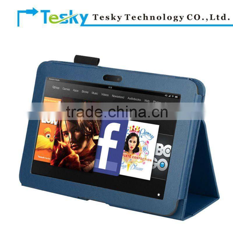 colorful kindle fire HD 7 ereader stand leather case cover
