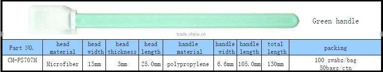 High performance cleaning swabs for digital camera for oem