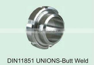 made in China high quality & low price stainless steel casting DIN11851 UIONS-Expanding/Butt Weld