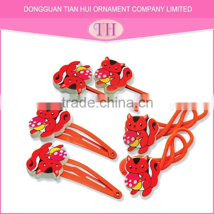 promotion decorative nylon metal colorful hair band indian girls names hair accessories