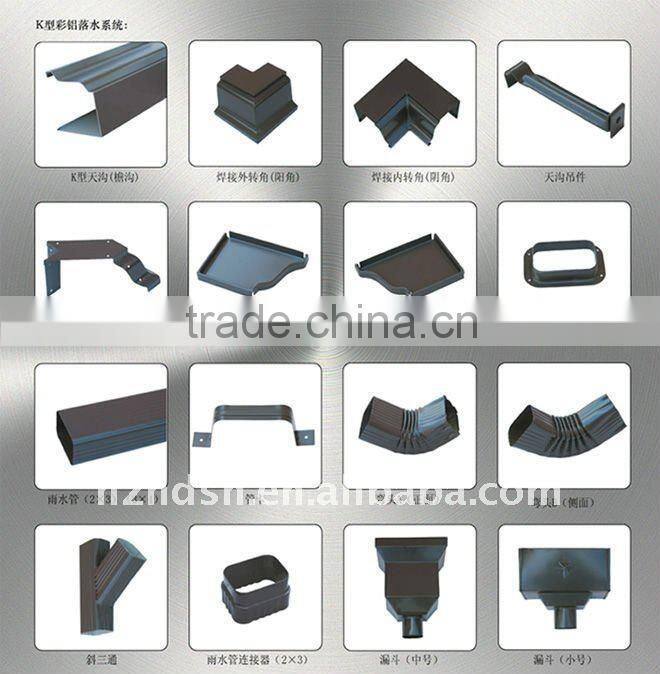 Aluminum gutter system