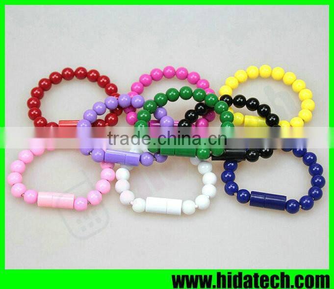 Fashion Buddha Beads USB Cable V8 Data Cable for Samsung Galaxy S6 Edge