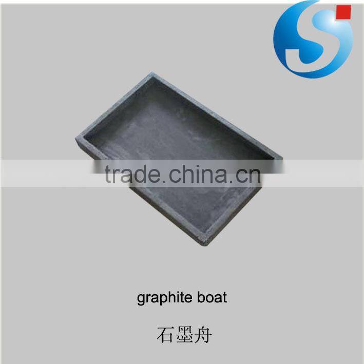 High strength anode graphite boat