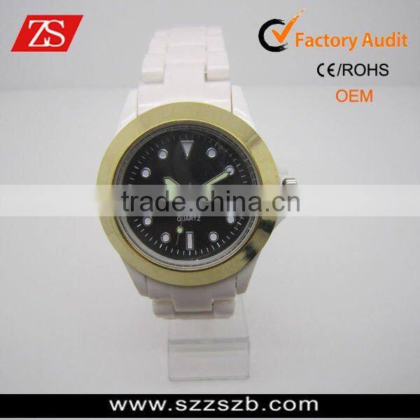 2012 blue and white hot sell Cheap Plastic Watches