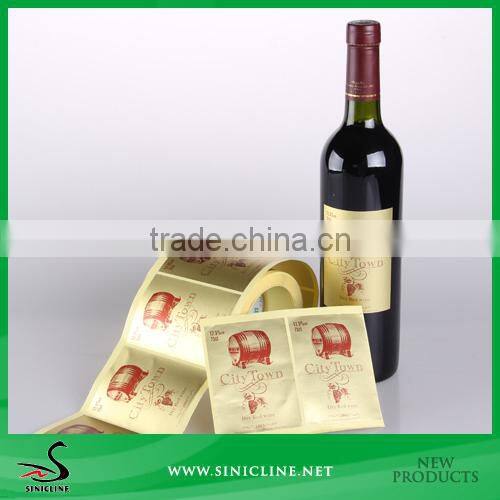 Sinicline 2015 Custom Roll Packaging Stickers Labels Wholesales