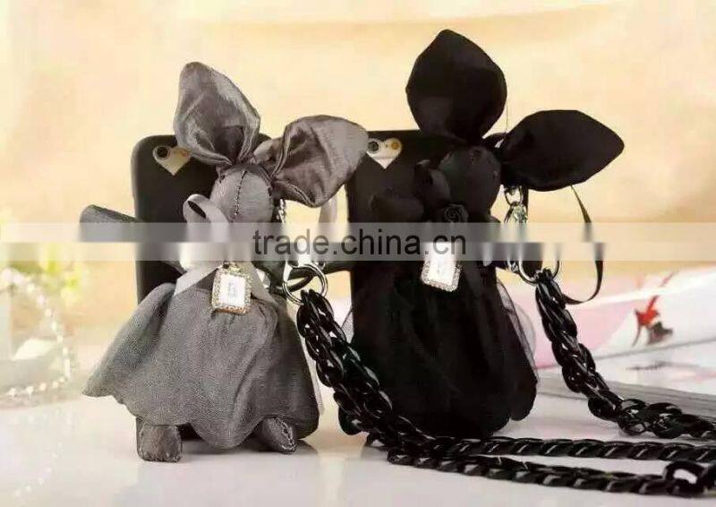 Luxury Mouce Stand Heat TPU Mobile Phone Cover Case For Apple iPhone 5G 5S 6S 6 Plus