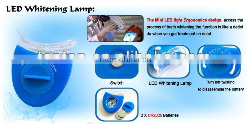 CE approved Wholesale Professional Home Use Teeth Whitening Kit Non Peroxid