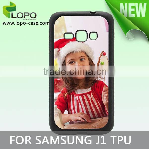 2016 Customized 2D Blank Sublimation Rubber Phone Case for Samsung Galaxy J1