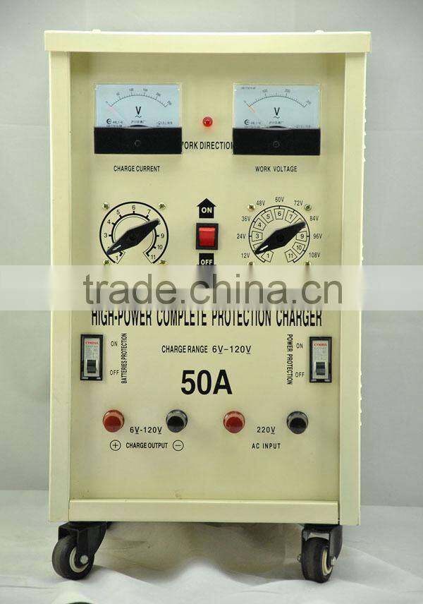 120v dry floor cleaning equipment battery charger