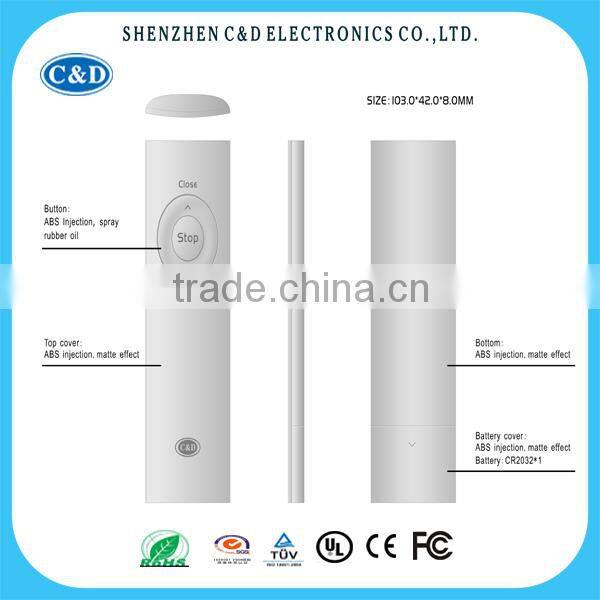 customized long distance control automatic curtain opener,curtain remote control,curtain transmitter and receiver module