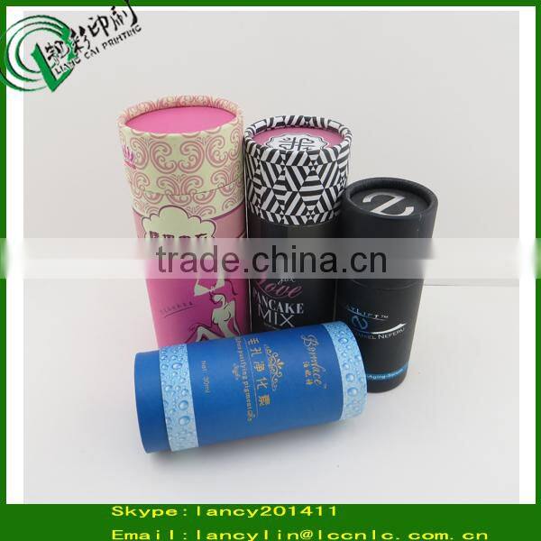 custom paper tube for cosmetic tissue packaging wrapping paper tubes