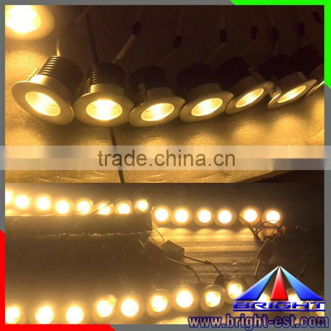 High Bright IP50 Unadjustable Fixed Installed 7W COB LED Downlight with 40 degree Beam angle