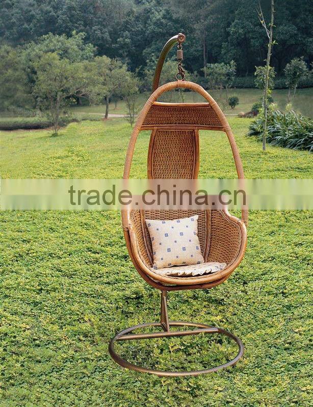 cheap wicker swing egg-shaped chair