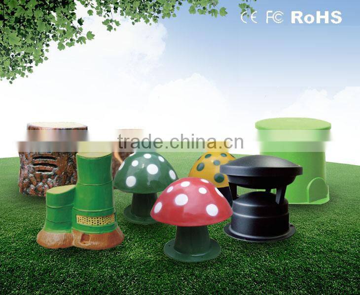 30W mushroom outdoor water prooof garden lawn speaker with CE certificate