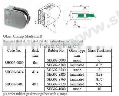 Stainless steel Baluster Post
