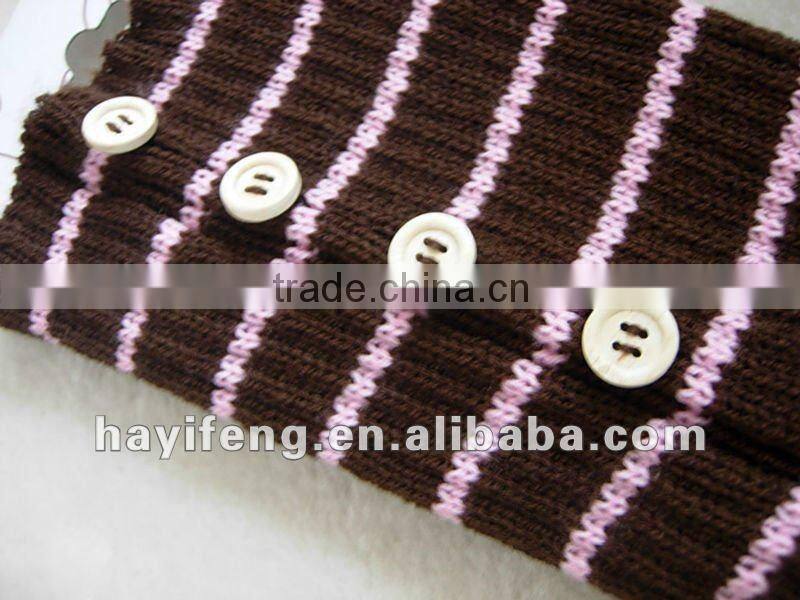 2013 new fashion knitted ladies leg warmer