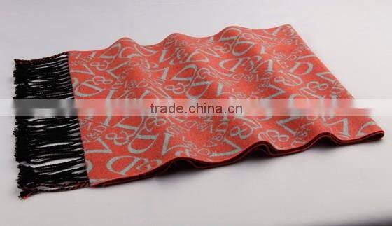 2015 NEW men's Jacquard scarf 100% silk polyester