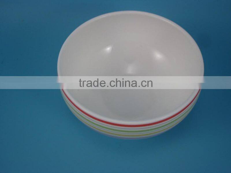 YF15095 fine porcelain bowl with decal print