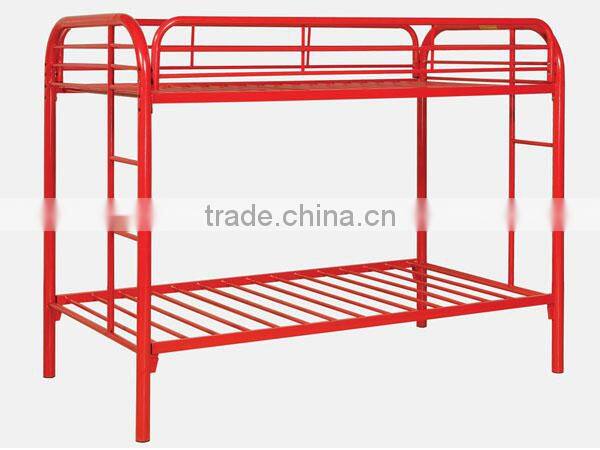 kids twin colorful metal bunk bed