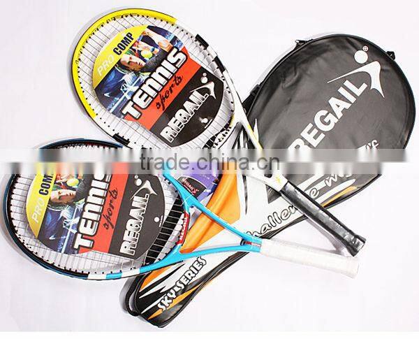 Newly composite graphite tennis racket with 100% carbon fiber