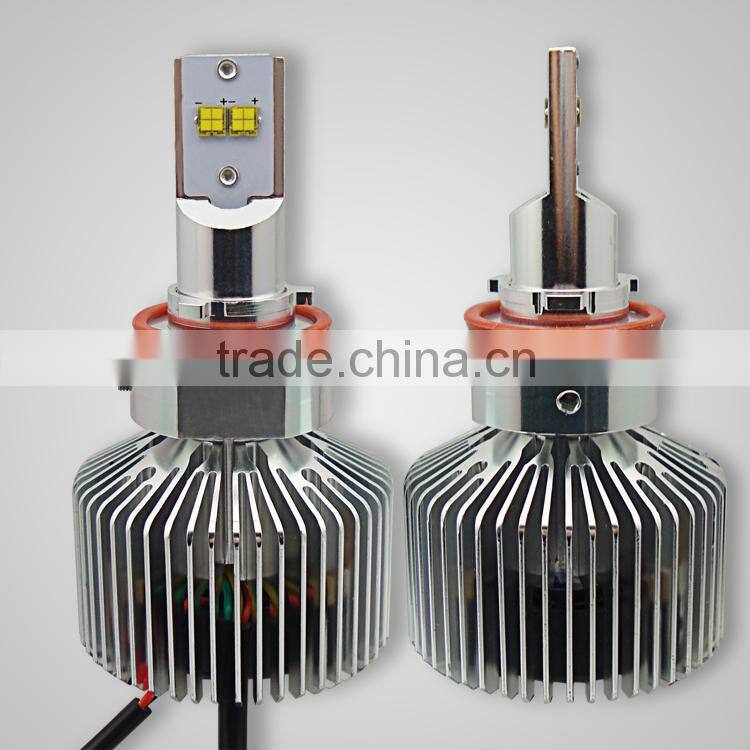 H8(H11) 4500LM Led Headlight Kit Double Sides Shine, 45W High Brightness 360 Degree Lighting Great Quality Led Headlight Car