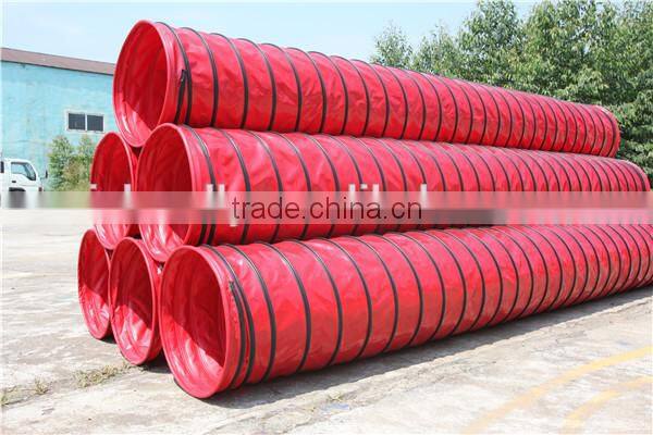 High quality waterproof 0.55mm thinkness PVC Agility dog tunnel