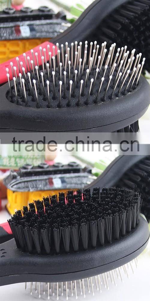 pet grooming robber two sides comb/brush