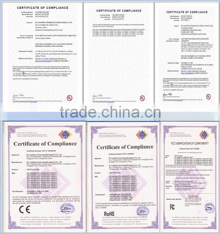 UL,cUL,DLC high lume 1000 watt led flood light with 5 years warranty