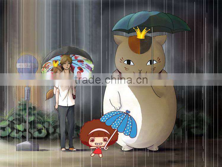 43Arc Kids Three Section Cartoon Umbrella Supplier/Animal Umbrella