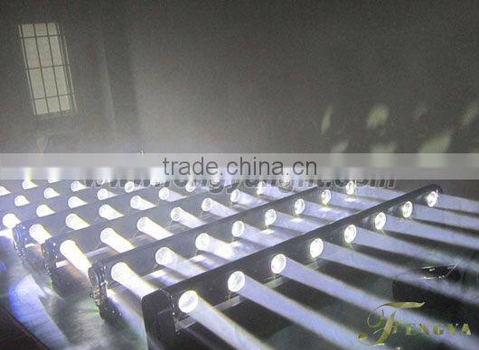 8*10w 4 in1 white rotation swing sharpy beam bar lighting led moving head