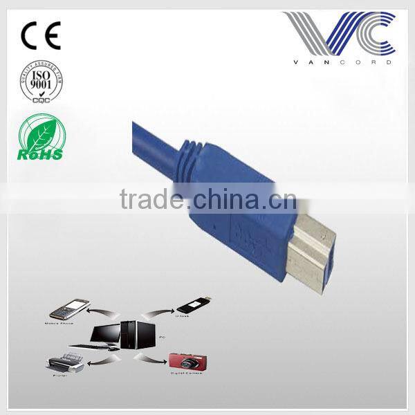 Frankever USB 3.0 A MALE TO B MALE Holder Stand mobile USB Cable