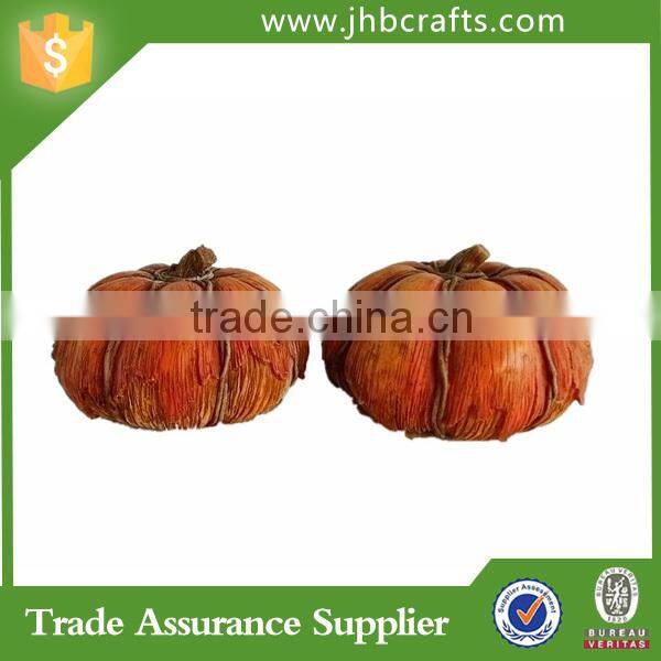Thanksgiving decor-resin sculptures mature pumpkin