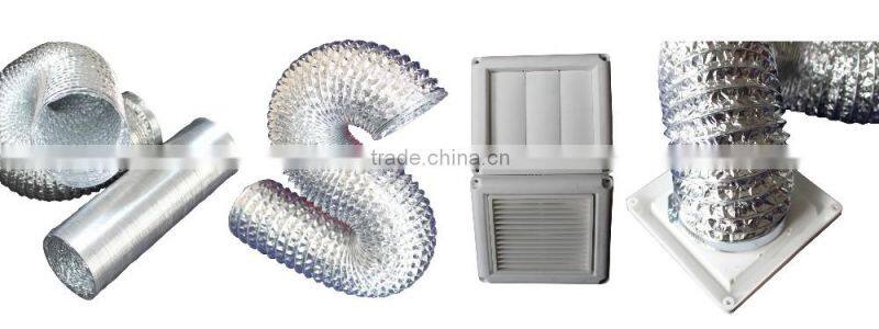 Hydroponics air conditioning flexible heat resistant duct hose